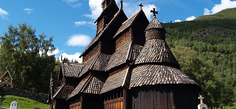 Stavkirke le chiese di legno norvegesi Norvegia